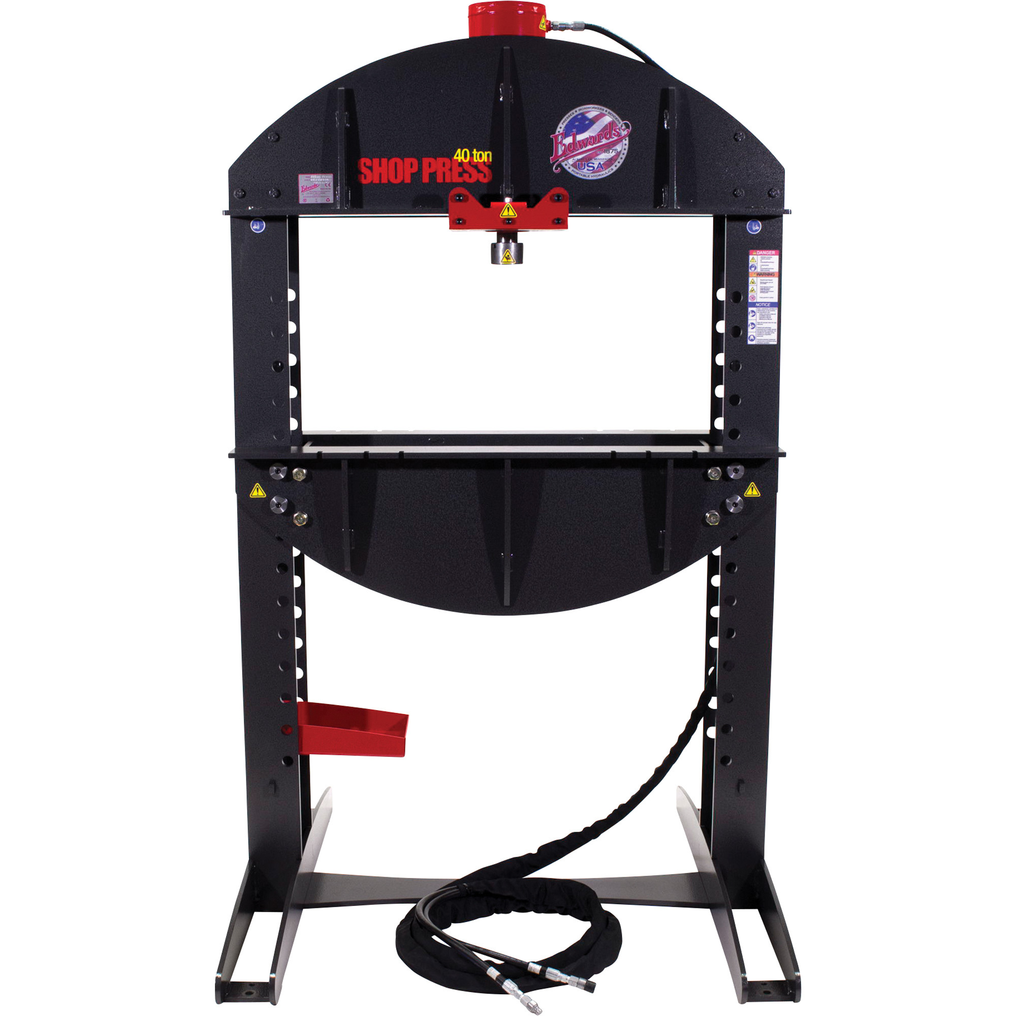 Edwards Full-Size Shop Press, 40-Ton, Model# HAT4000